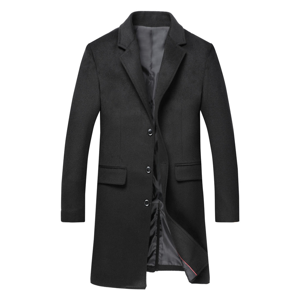 New-style Casual Overcoat For Middle-aged Men