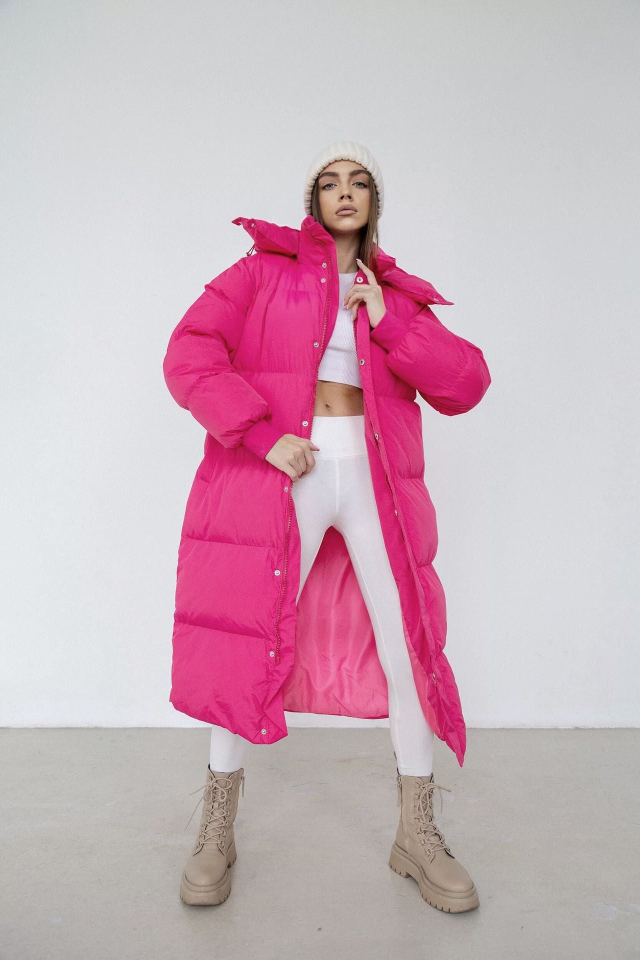 Women's Casual Fashion Autumn And Winter Long Loose-fitting Hoodie Long Sleeve Loose Casual Jacket Autumn Winter