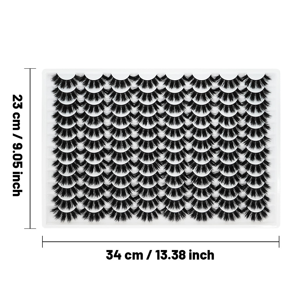 3D Multi-Layered Soft Volume Eyelash Set