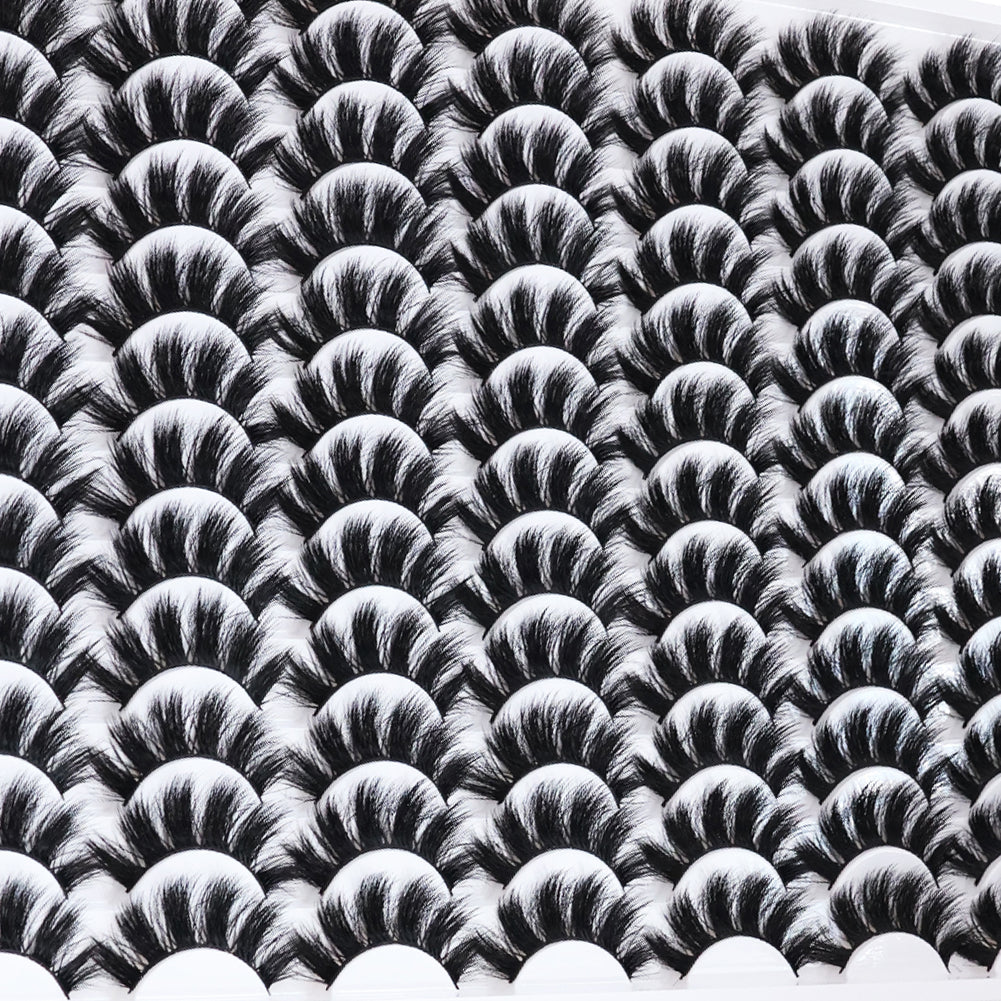 3D Multi-Layered Soft Volume Eyelash Set