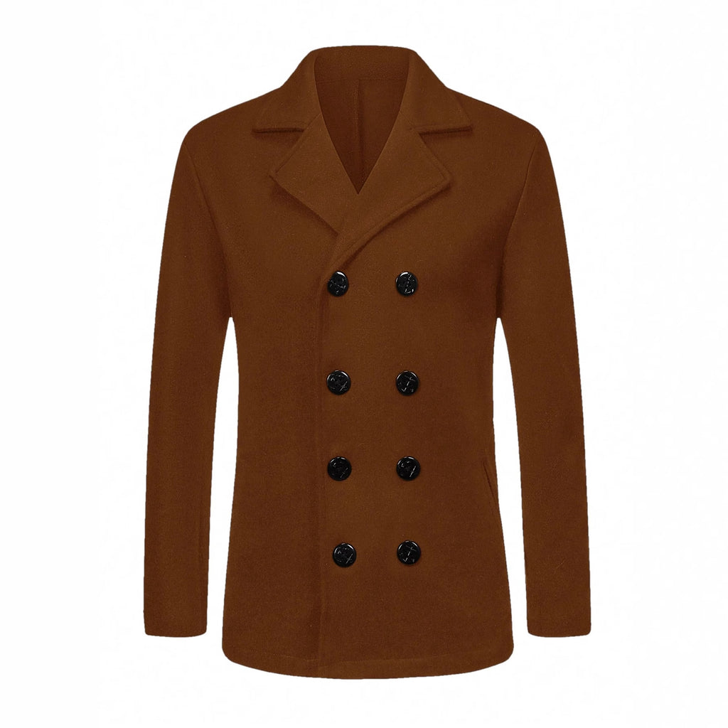 Casual Business Men's Wool Coatovercoat
