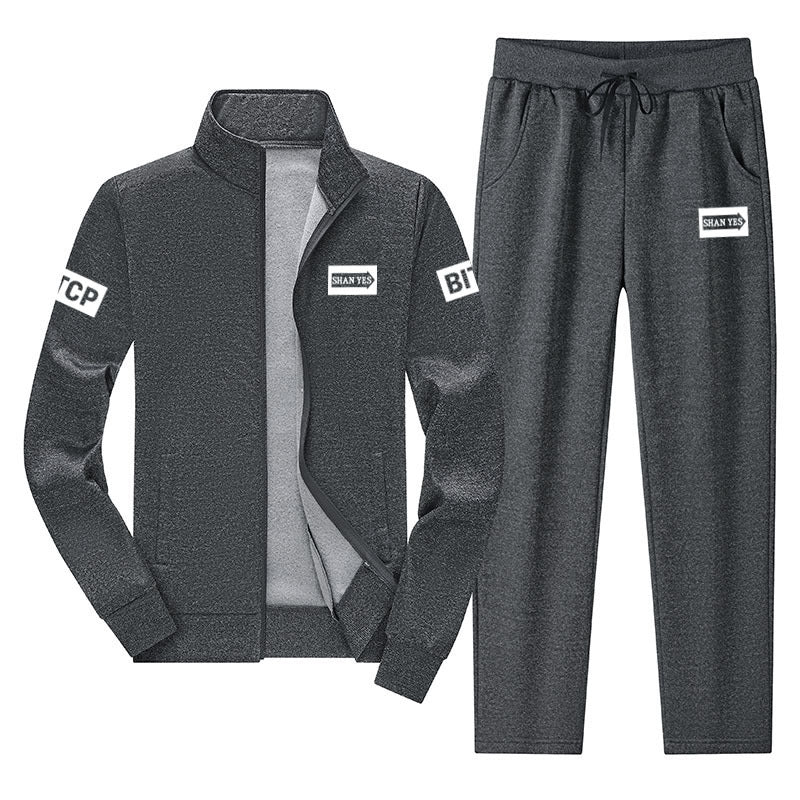 Jacket Arrow Casual Pants Sweatshirt Trousers Two Piece Set