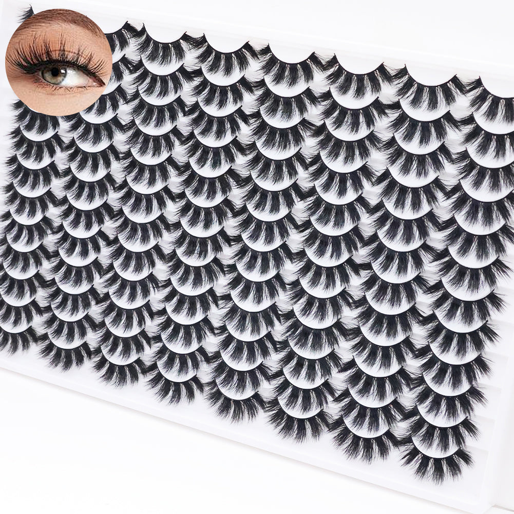 3D Multi-Layered Soft Volume Eyelash Set