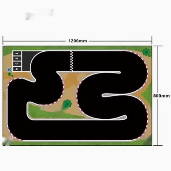 Mini C73 Miniature Full Proportion Charging Remote Control Car Track