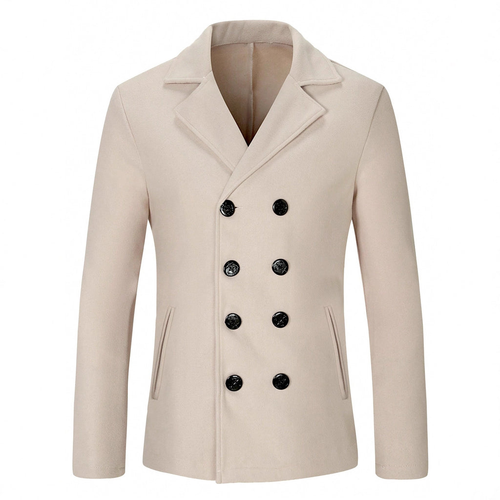 Casual Business Men's Wool Coatovercoat