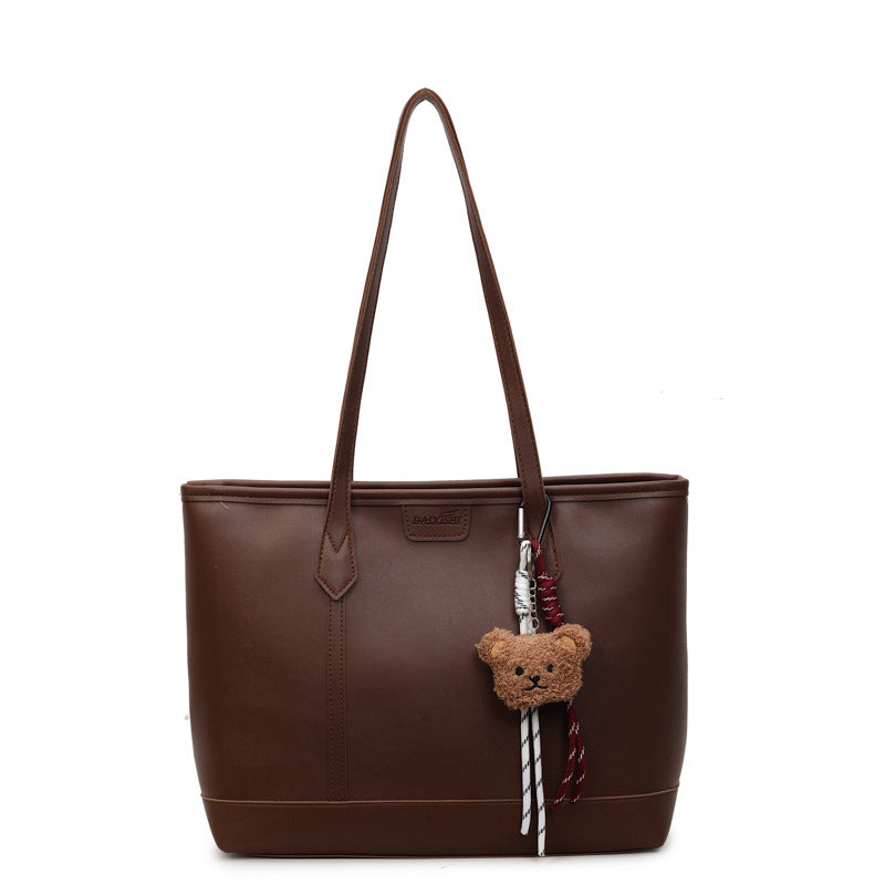 Niche Fashion Retro Shoulder Tote For Commuting
