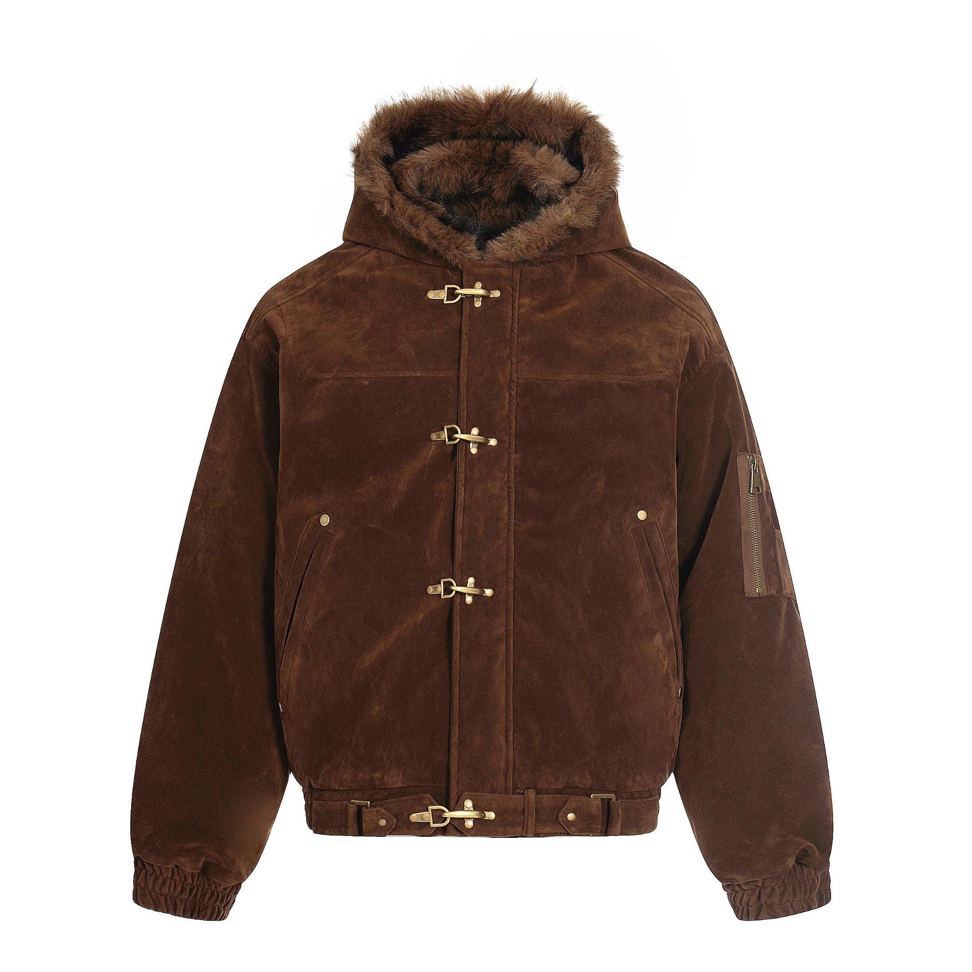American-style Streetwear High-end Personalized Design Loose-fitting Coat