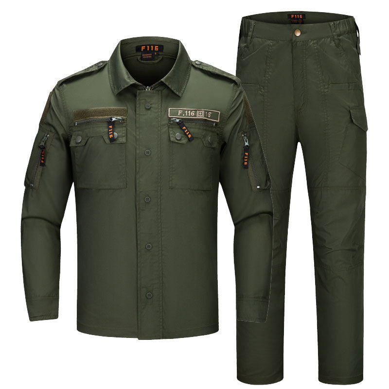 Men's Quick-Drying Breathable And Wear-Resistant Outdoor Colorful Long-Sleeve Suit