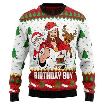 Men's Sports Loose Long-sleeve Regular Shoulder Round Neck Sweatshirt