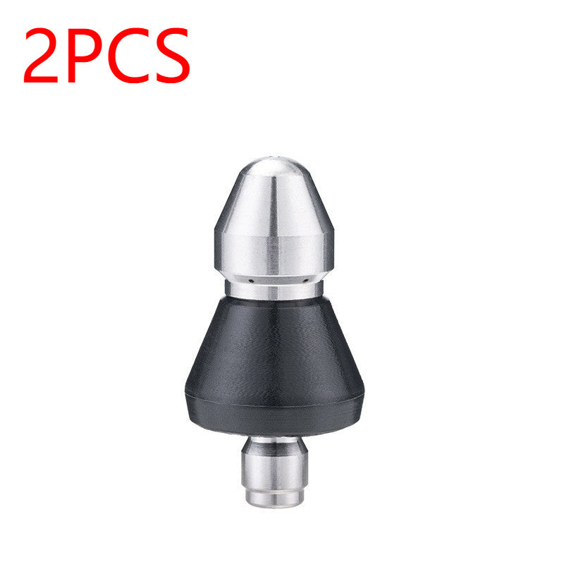 Cleaning Machine Accessories High Pressure Devil Nozzle Municipal Cleaning Sewer Pipeline Dredging Cleaning Water Mouse Nozzle