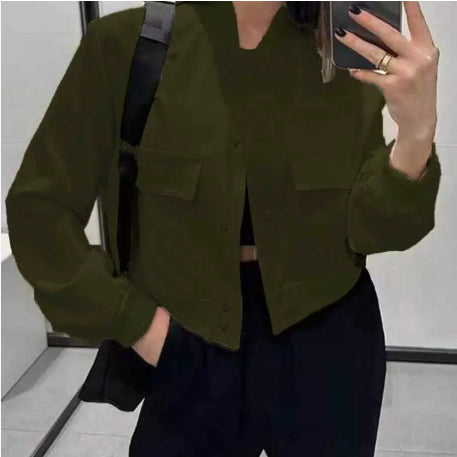 Fashion Loose Casual Cropped Top