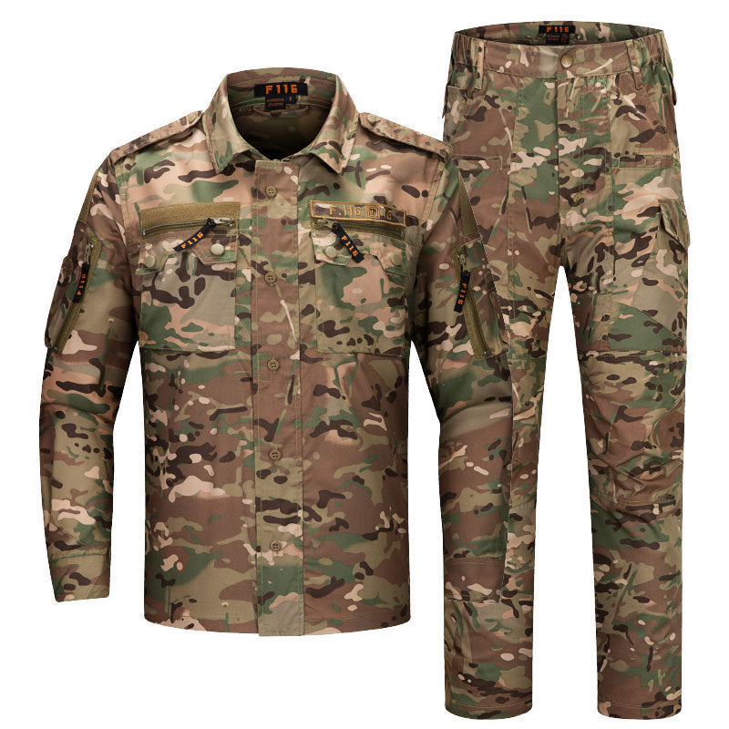 Men's Quick-Drying Breathable And Wear-Resistant Outdoor Colorful Long-Sleeve Suit