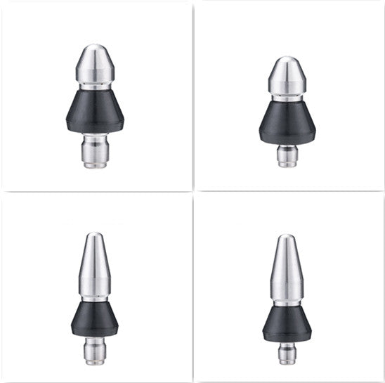 Cleaning Machine Accessories High Pressure Devil Nozzle Municipal Cleaning Sewer Pipeline Dredging Cleaning Water Mouse Nozzle