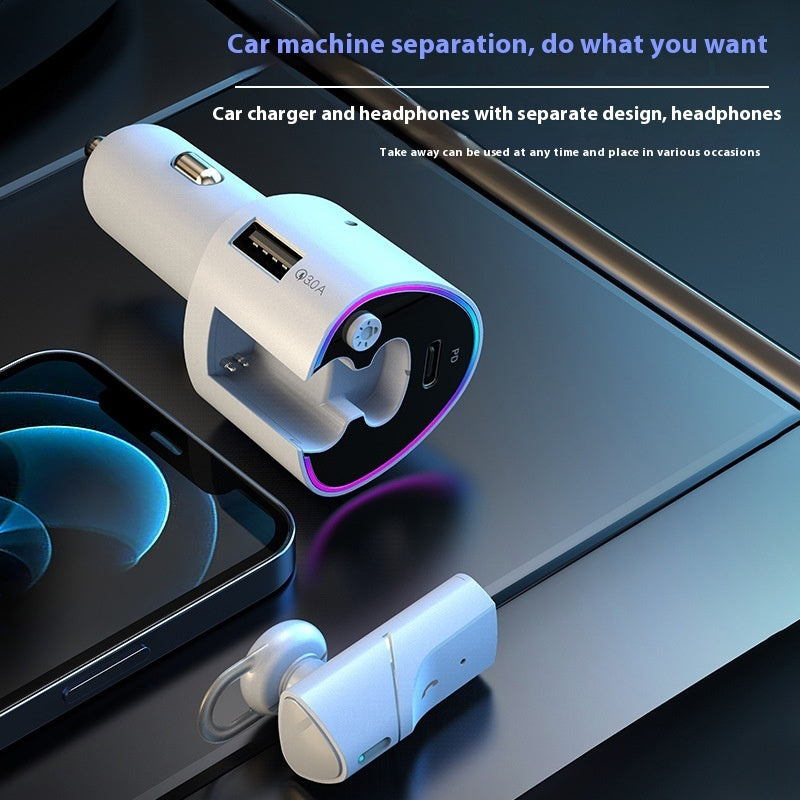 Multifunctional Wireless Two-in-one Car Charger