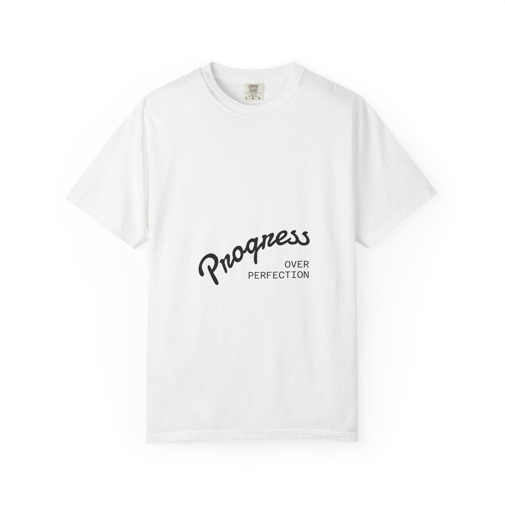 Copy of Progress Over Perfection T-shirt | Motivational Script Tee