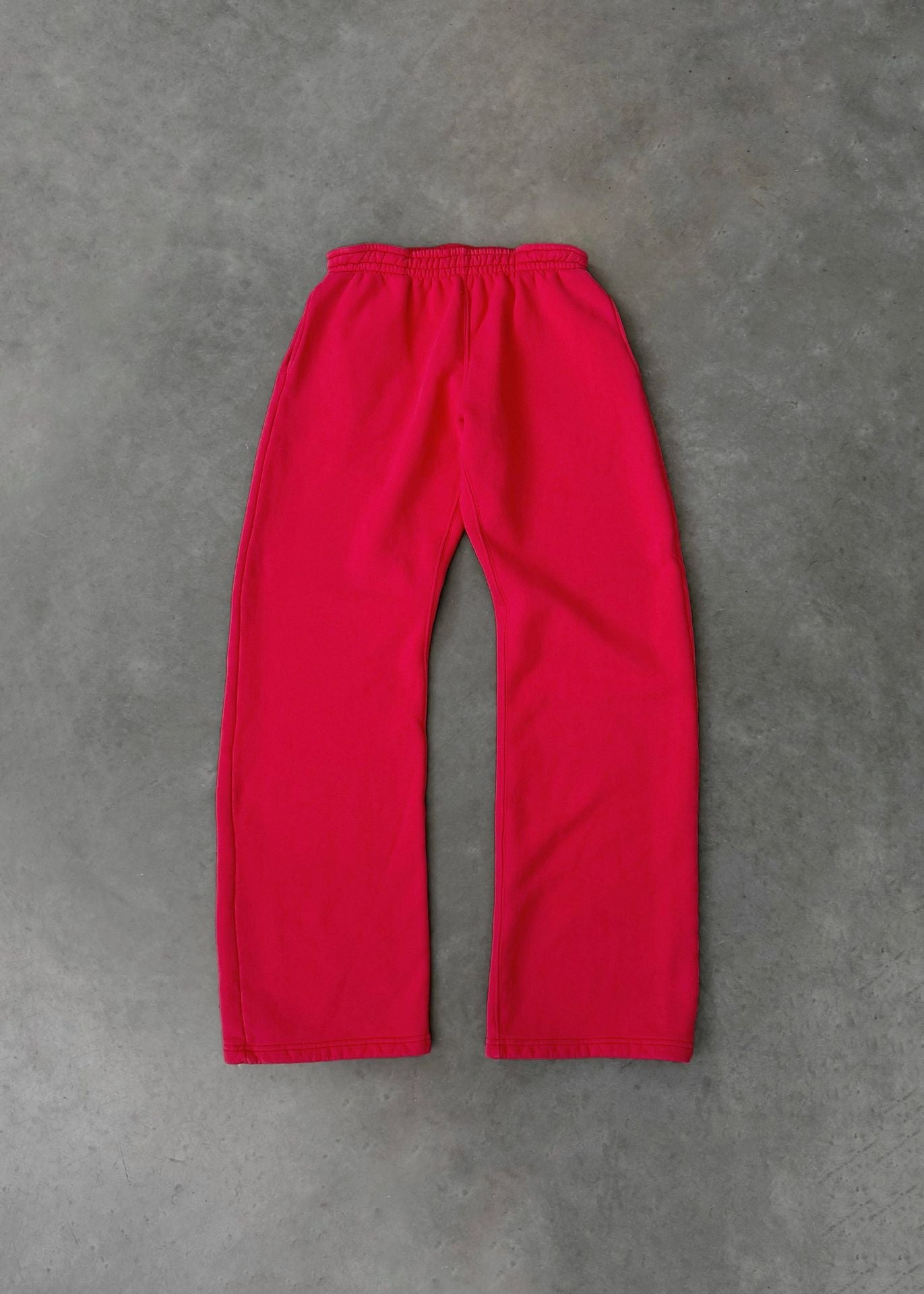 Solid-color Loose-fitting High-street Trendy Personalized Sweatshirt And Pants For Couples