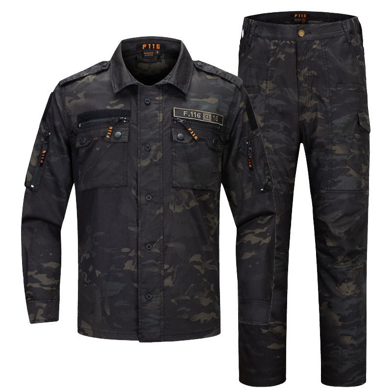 Men's Quick-Drying Breathable And Wear-Resistant Outdoor Colorful Long-Sleeve Suit