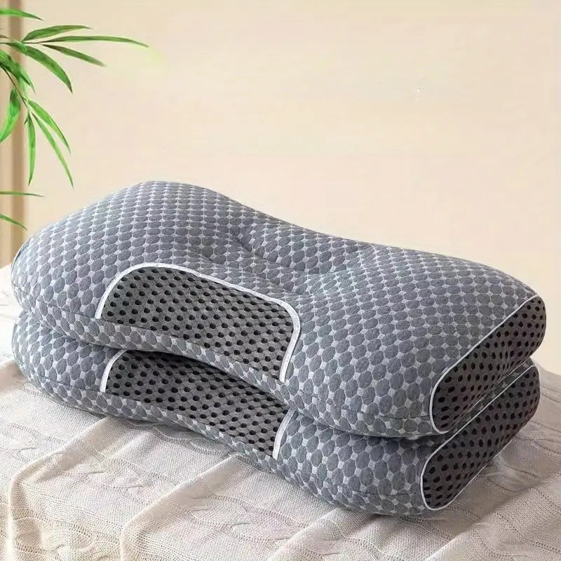 YBZ 3D Knitted Cotton Massage Pillow 2pack