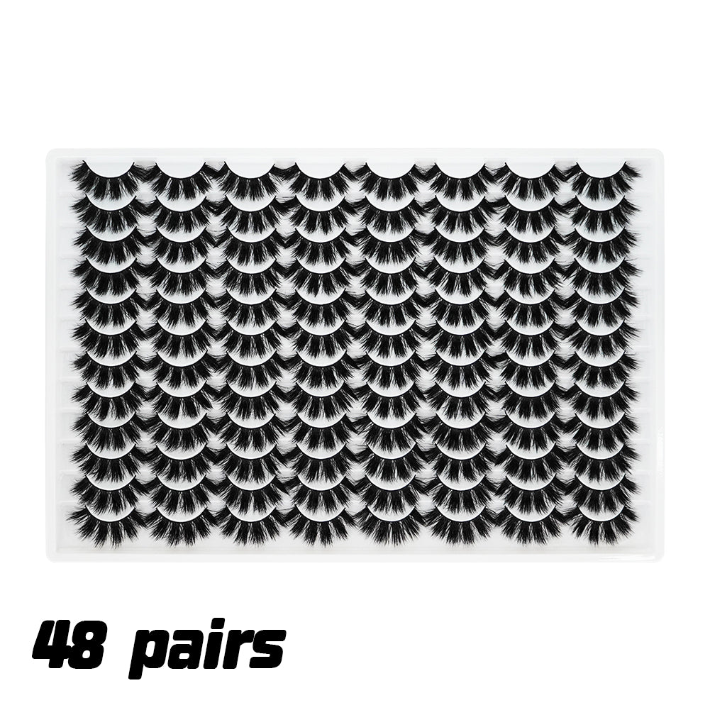 3D Multi-Layered Soft Volume Eyelash Set