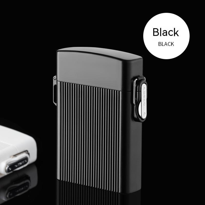 Outdoor Supplies Sealed Waterproof Anti-pressure Cigarette Box 16 PCs Portable Cigarette Box Electronic Cigarette Lighter