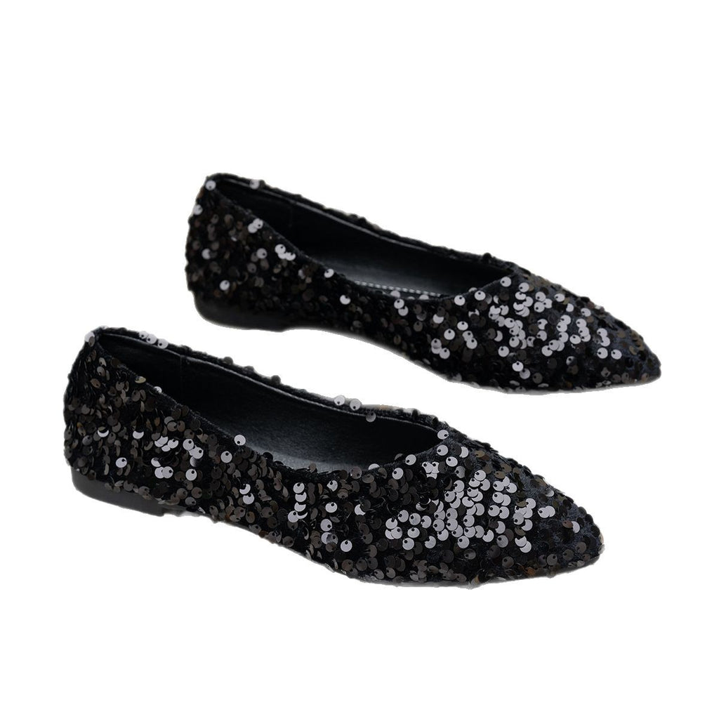 2025 Pointed-toe, Shallow-mouth, Flat-soled Casual Women's Shoes