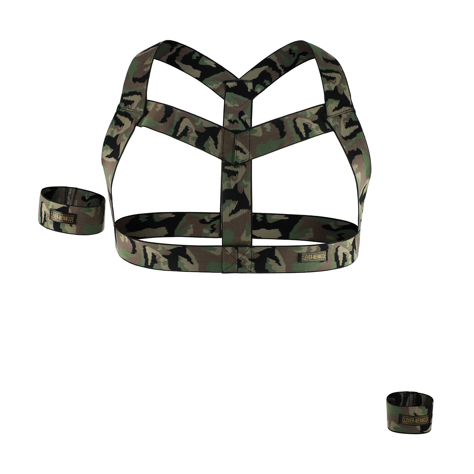 Men's Chest And Shoulder Straps Tight-fitting Camouflage Restraints