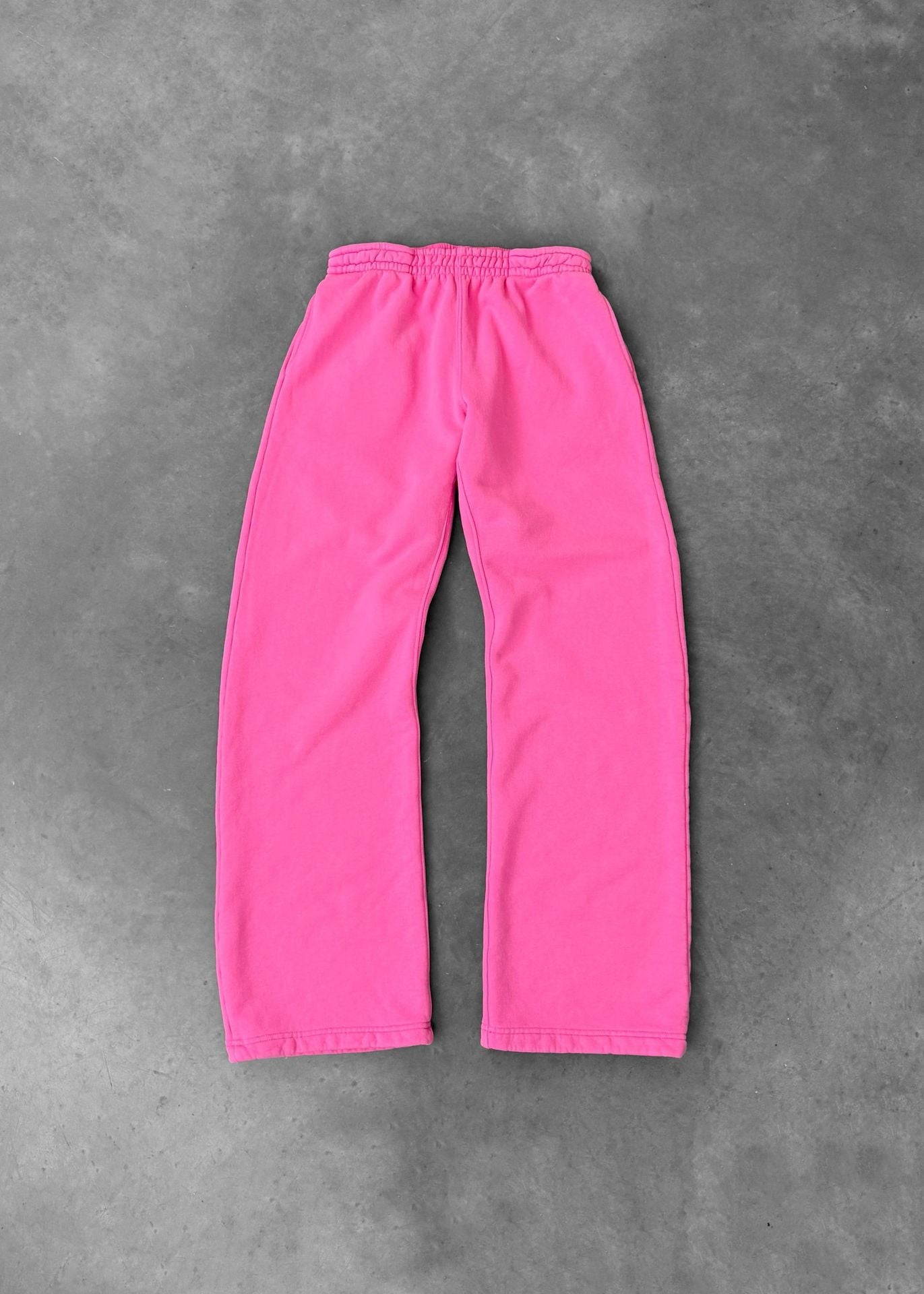 Solid-color Loose-fitting High-street Trendy Personalized Sweatshirt And Pants For Couples