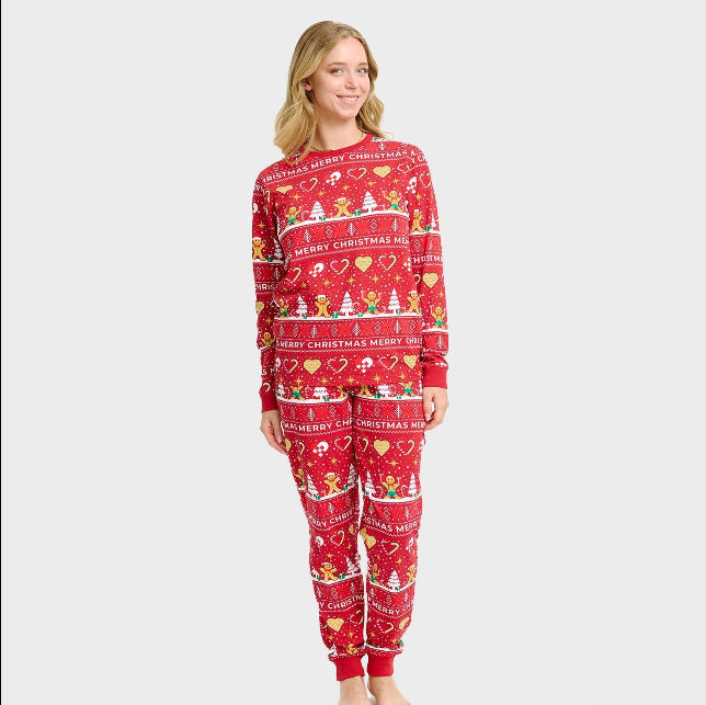 Christmas Crew Neck Digital Print Long Sleeve Hoodie Unisex