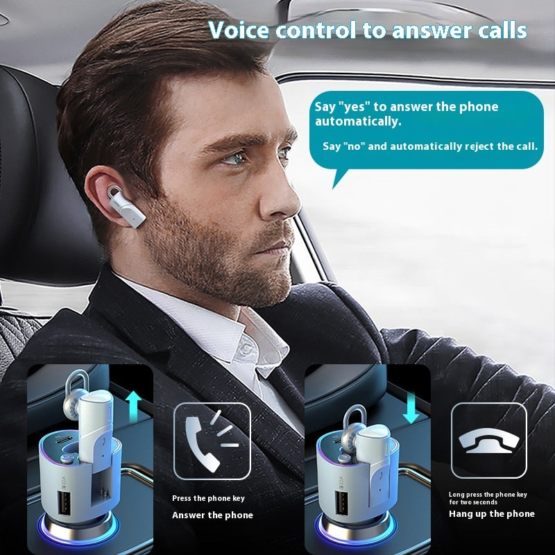 Multifunctional Wireless Two-in-one Car Charger