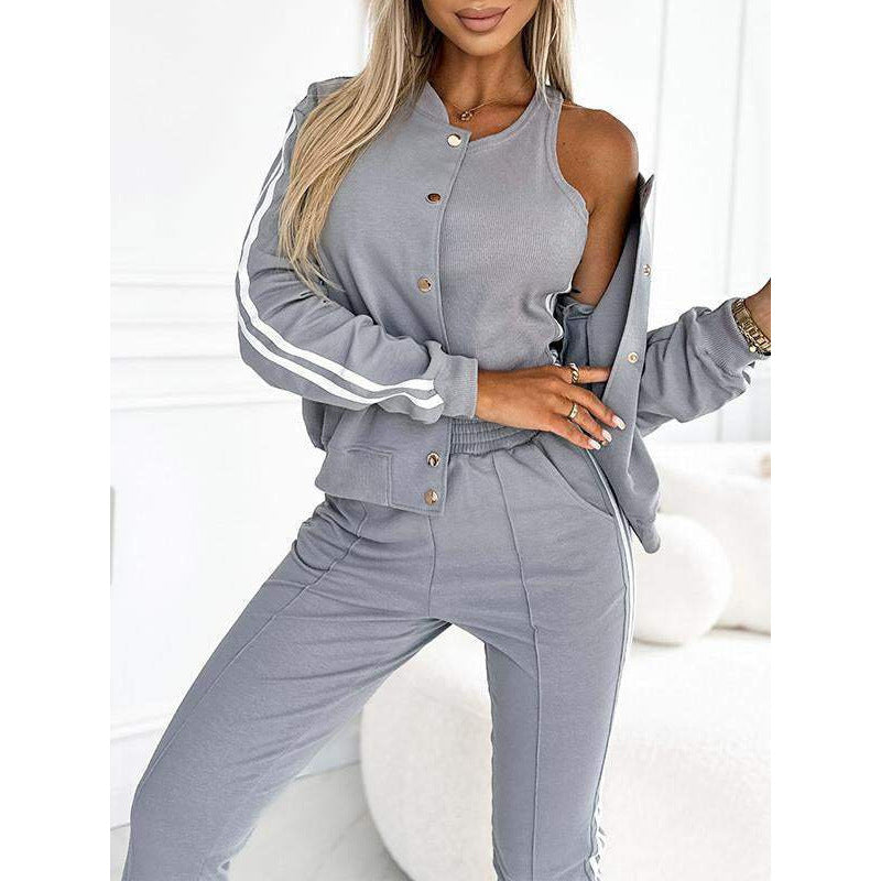 New Fashion Casual Three-piece Suit Women