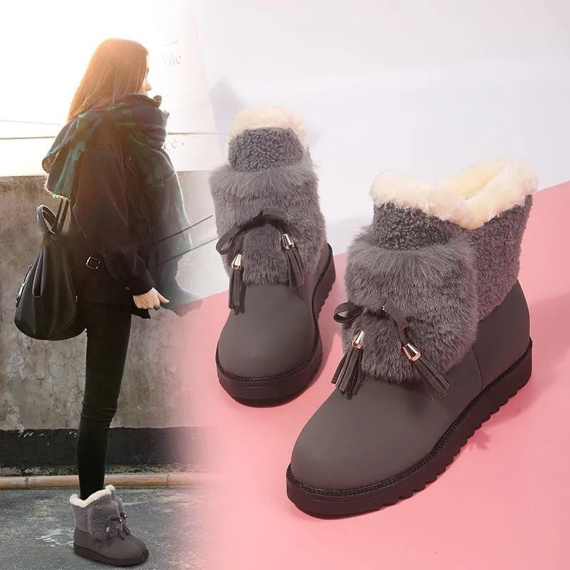 New Style Mid-length Snow Boots For Kids And Students