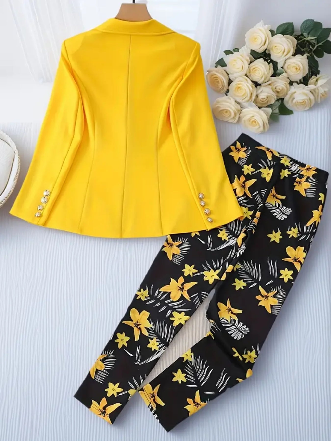 Women’s Spring Floral 2-Piece Set