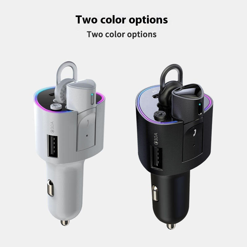 Multifunctional Wireless Two-in-one Car Charger