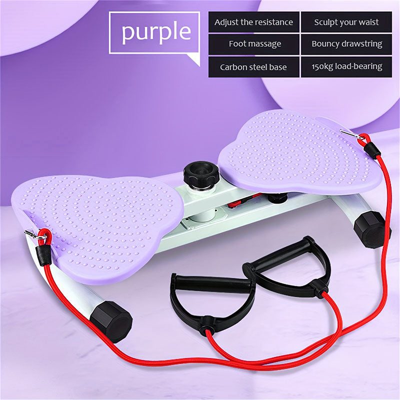 Waist Twist Exercise Machine, A Machine Designed For Weight Loss And Core Abdominal Exercises, With Foot Massage And Weight Loss Capabilities. It Is A Noise Free Home Gym Exercise Equipment For Both M